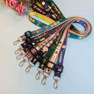 Wholesale Factory Custom Printed Polyester Lanyards with Silk Screen Printing and Hook for Trade Show Corporate Holiday Gifts - Product Image 2