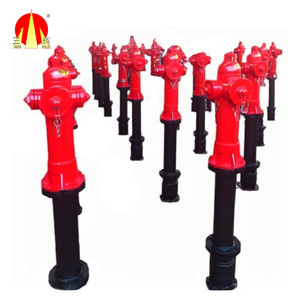 Hydrant flexible anti-collision avec fonction de régulation de pression pour la <span class=keywords><strong>protection</strong></span> <span class=keywords><strong>incendie</strong></span>, fonte rouge DN50/DN65 - Product Image 2