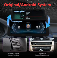 Lecteur DVD de voiture GPS Android 13 8,8 pouces avec CarPlay pour BMW Série 7 E65/E66 2005-2009, écran tactile IPS, Android Auto Multi
