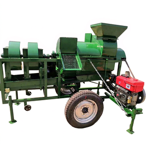 Décortiqueuse multifonctionnelle pour colza, riz, paddy, blé, soja, machine à décortiquer avec moteur 5,5/7,5 kW, haute productivité - Product Image 1
