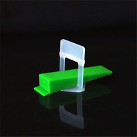 Système de nivellement de carreaux en plastique/Clips et cales Nivellement de carreaux en céramique/cales de carreaux 100pcs YS 2.0 MM système de nivellement de carreaux
