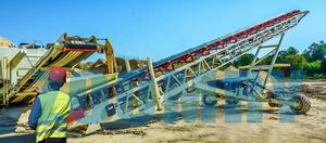 Apilador telescópico portátil móvil Soluciones de manejo a granel Apilador móvil para planta de cemento - Product Image 5