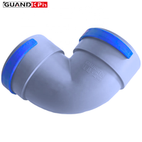 PP 45 °   Coude pour système de ventilation d'air frais