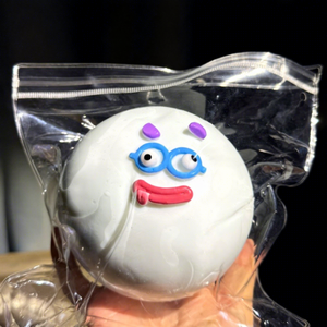 Cute Expression Slow Rising Squishy Toy Super Soft Creamy Stress Relief Ball Kawaii Squeeze Fidget Toy - Product Image 5