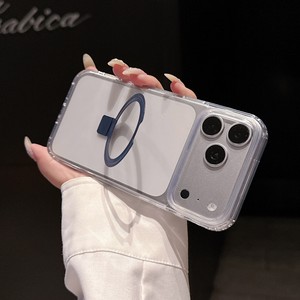 เคสโทรศัพท์ใสแบบมีขาตั้ง TPU สำหรับ iPhone 18 17 Air 16 15 14 Plus 13 12 Pro Max ป้องกันแรงกระแทก ฝาหลังนิ่ม - Product Image 4