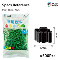 Bloques de Construcción DIY Más Populares, 500 Piezas, Mini Bloques de Diamante de 6 mm, Material Original para Niños, Juguete Creativo