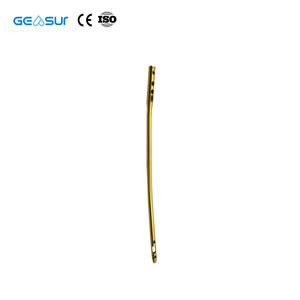 Implan Ortopedi Geasure Titanium Alloy <span class=keywords><strong>Femoral</strong></span> Nail Kelas Kekuatan Tinggi III Bersertifikasi CE untuk Penggunaan Rumah Sakit pada Fraktur Femur - Product Image 2