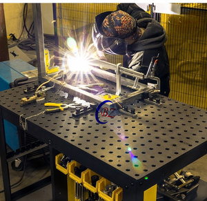 Bàn hàn 3D bằng gang với trạm hàn có thiết bị cố định, PLC làm thành phần cốt lõi, bàn hàn tự động chất lượng cao - Product Image 3