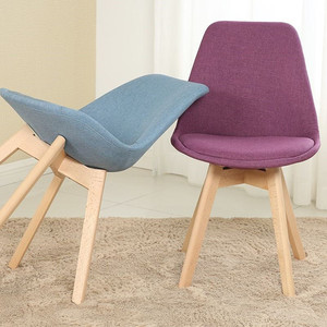 <span class=keywords><strong>Sillas</strong></span> de Comedor de Diseño Vintage con Patrón Patchwork y Madera - Product Image 4