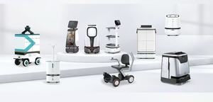 상용 배달 스마트 비즈니스 공간 환영 채팅 셀프 서비스 사진 부스에 대 한 2024 AI 대화 형 사무실 리셉션 로봇 - Product Image 6