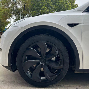 Nouvelle arrivée Ensemble de 4 enjoliveurs entièrement enveloppants Enjoliveurs d'enjoliveurs d'enjoliveurs de 19 pouces pour le nouveau modèle Tesla <span class=keywords><strong>y</strong></span> - Product Image 3