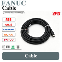 Cable de Alto Rendimiento para Piezas de Robot FANUC A05B-2007-T364 L=10.5M para Conexión del Controlador del Robot FANUC, Cable Duradero y Confiable