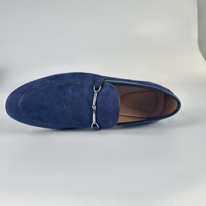 Mocassins en flanelle confortables pour hommes, design <span class=keywords><strong>classique</strong></span>, à enfiler, pour tenue décontractée, formelle ou de bureau, doux et légers - Product Image 2