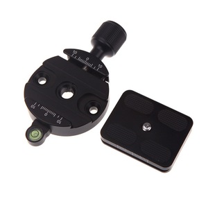 ที่หนีบ DM-55และ QR จานปลดเร็วพร้อมเครื่องไล่ระดับสำหรับหัวบอล55มม. ARCA Swiss RRS WIMBERLEY - Product Image 1