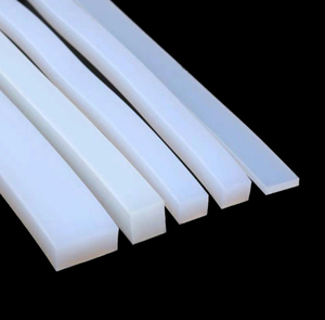 סיליקון מרובע מוצק רצועה עמיד בפני טמפרטורה גבוהה גומי אטימה רצועת אנטי-התנגשות עמיד למים אנטי-החלקה - Product Image 2