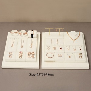 Custom Jewelry counter display props necklaces bracelets <b>earrings</b> sets display racks with multiple materials to choose - Product Image 6