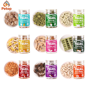 Petop Factory - <span class=keywords><strong>Alimento</strong></span> Puro <span class=keywords><strong>para</strong></span> <span class=keywords><strong>Perros</strong></span>, Pechuga de Pollo, Yema de Huevo, Hígado de Pollo, Salmón, <span class=keywords><strong>Sin</strong></span> Aditivos, Golosina Natural Cruda, <span class=keywords><strong>Alimento</strong></span> Liofilizado <span class=keywords><strong>para</strong></span> <span class=keywords><strong>Perros</strong></span> - Product Image 1