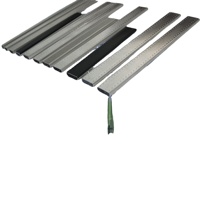 Barras espaciadoras de aluminio para casa móvil con ventanas de vidrio aislante de fabricante profesional para construcción de edificios de villas y oficinas