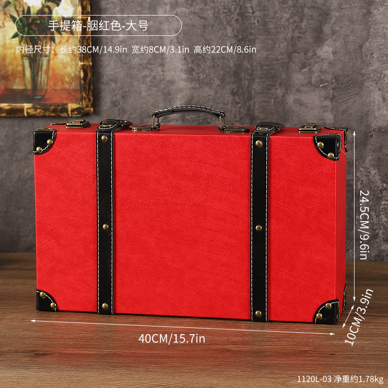 Valise 1120L-03 - Rouge Crimson - Grande Taille