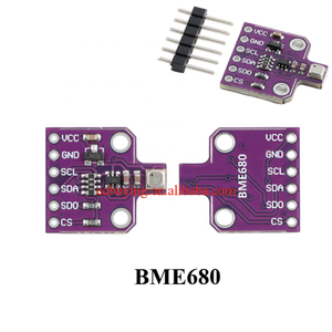 โมดูลเซ็นเซอร์วัดอุณหภูมิ ความชื้น ความดัน และความสูง BME680 BME688 ดิจิตอล 4 in 1 เซ็นเซอร์ MEMS พร้อมเซ็นเซอร์ตรวจจับก๊าซ ความแม่นยำสูง - Product Image 2