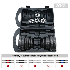 30KG 50KG Hantel- und Kurzhantel-<span class=keywords><strong>Set</strong></span>, Verstellbares Hantel-<span class=keywords><strong>Set</strong></span>, Fitnessgeräte, Freie Gewichte, Fitness-Hantel-<span class=keywords><strong>Set</strong></span> mit Koffer - Product Image 3