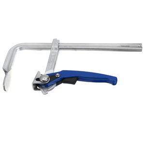 Abrazadera F de trinquete de Metal, sistema de abrazadera de riel de Guía rápida de alta resistencia, herramienta de mano de sujeción - Product Image 2