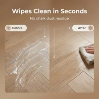 Parquet en chevrons multicouche en chêne blanc bouleau, facile à nettoyer, surface lisse, classement AC3, pour salles de classe, salons et extérieurs