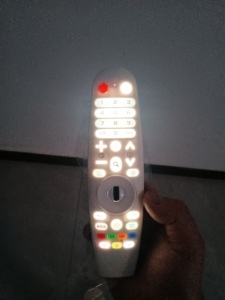 Voice Magic Remote para <span class=keywords><strong>LG</strong></span> <span class=keywords><strong>OLED</strong></span> QNED NanoCell Webos Smart TV Magic Remote Control Reemplazo AKB75855501 con retroiluminación - Product Image 3