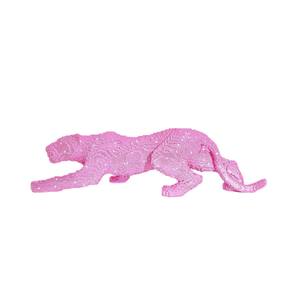 Moderno y Sencillo Bloque de Construcción de Leopardo Esculpido en Resina Epoxi Dorada, Adorno Artístico para el Hogar, Decoración de Escritorio para Sala de Estar - Product Image 5