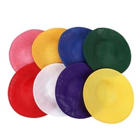 Toptan Vintage Lady keten tipi süper geniş kenarlı şapka tabanı 40cm genişlik kraliyet Ascot Linenette klas ator ator şapka tabanı kadınlar