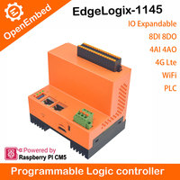 Gateway IoT Raspberry Pi CM5 Escalable IO con RS485 EtherCat, Controlador Lógico Programable Industrial Codesys -IDE PLC