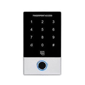 Système de contrôle d'accès intelligent avec serrure de porte à empreinte digitale, clavier tactile et lecteur de carte <span class=keywords><strong>RFID</strong></span> - Product Image 5