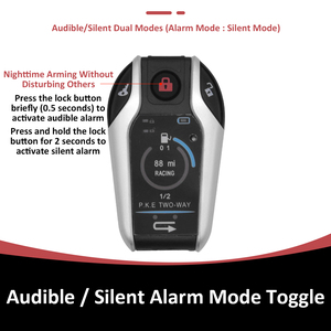 Sistema Antifurto Universal, Sistema de Alarme para Motocicletas com Teclado LCD - Product Image 5