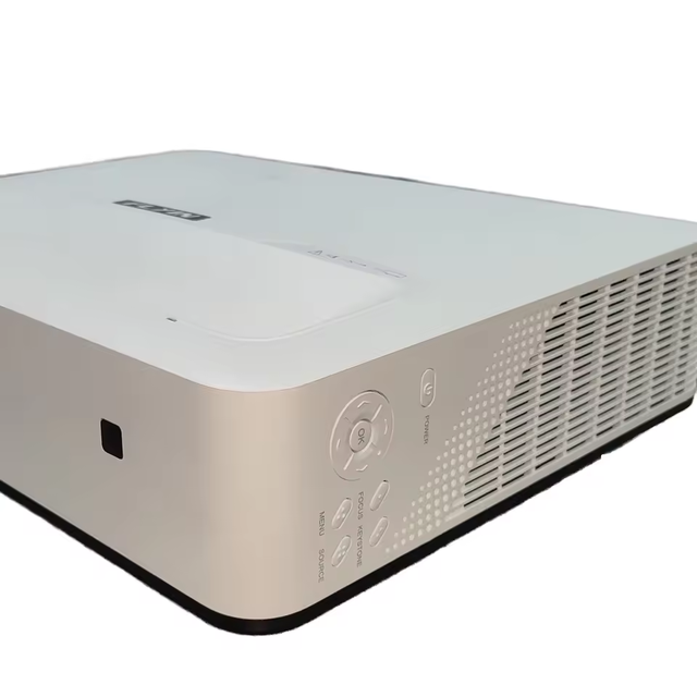 Flyin 4000 Lumens 3D Cinema Video Projector ALPD HD 4K Home Theater UST Laser TV Ultra Short Throw Portable DLP Lens