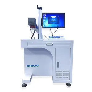 KIROC Factory Price OEM Fly Engraving Portable Fiber Laser Pipe Marking Machine 30W