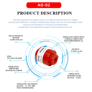 PTB-18.10 AO2 <strong>Oxygen</strong> <strong>Sensor</strong> 18 Automobile Car 2 <strong>Gas</strong> Detection - Product Image 2