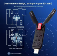 Artículos en Oferta, Adaptador Wifi 6E Tri-Banda Ax3000 USB 3.0, Sin Controlador, RTL8832CU, Tarjeta de Red Inalámbrica de 3000mbps