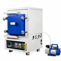 1500 ℃   Four à résistance de type boîte haute température, spécial pour les laboratoires de recherche sur les matériaux, atmosphère hydrogène