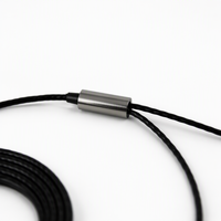 Auriculares HiFi Elite Miniatura Personalizados, Aluminio 7075 N54, Dinámicos de 6mm, OFC Plateado, 16 Ohmios, para Audiófilos