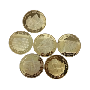 Горячая новинка: Высококачественные полированные металлические изделия под заказ — литье под давлением с позолотой, коллекционные монеты, OEM, УФ-печать - Product Image 2