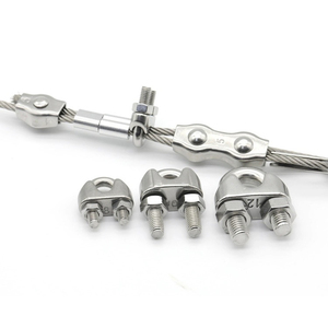 Rigging Hardware Wire Rope <strong>Clamp</strong> Din741 Lifting Stainless Steel U Bolt Saddle Fastener Wire Rope <strong>Clips</strong> <strong>Clamp</strong>