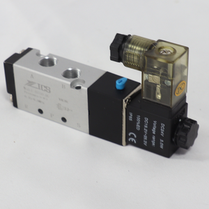 Pièces pneumatiques de haute qualité série 4V100 Configurations à 5 ports à 2 positions et à 3 positions Électrovannes Raccords" - Product Image 4