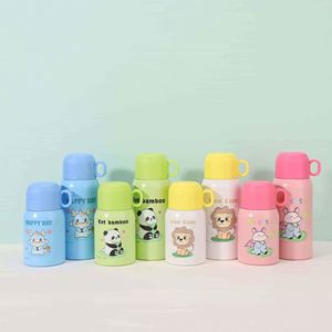 316 Stainless Steel Insulated Water Bottle Pop-Up Lid Portable Thermal Bottle <b>Large</b> Capacity Food Grade Travel Mug - Product Image 1