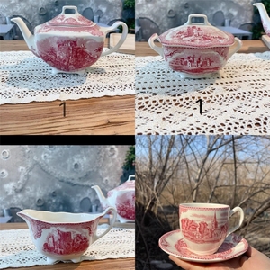 Juego de Vajilla de Cerámica de Lujo Estilo Inglés, Incluye Tazas, Acabado Rústico, Color Glaseado, OEM, Económico - Product Image 4