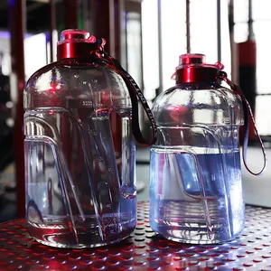 BPA-freie Gymnastik-Wasserflaschen im Großhandel Gallone Wasserflasche 3,78 L 2,5 L 1,5 L