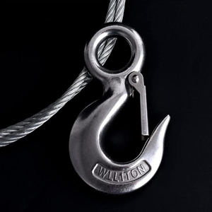 304 thép không gỉ xác thực xoay vòng mắt snap clip nâng hàng móc - Product Image 5