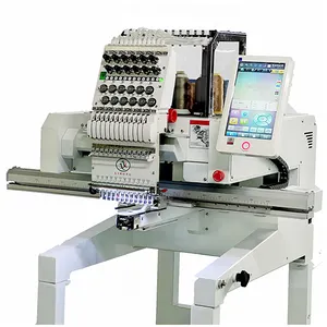 Lihong High Speed Computerized Single Head Cap Tshirt Embroidery Machine For Bordadora Industrial