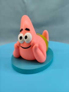 Figurine d'action en résine <span class=keywords><strong>Patrick</strong></span> Star, écologique, peinte à la main, style anime, avec un sourire amusant, pour décoration et collection, vente en gros - Product Image 6