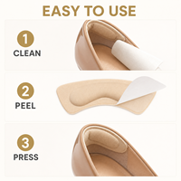 Coussinets et protections d'orteils antidérapants et anti-friction épaissis avec semelles intérieures en mousse – Écologiques, épaisseur 4 mm, unisexe, pour le soin des pieds