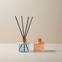 Diffuseur d'aromathérapie sans feu 50 ml, sans alcool, parfum léger longue durée 60-90 jours, pour la maison, les toilettes et la salle de bain